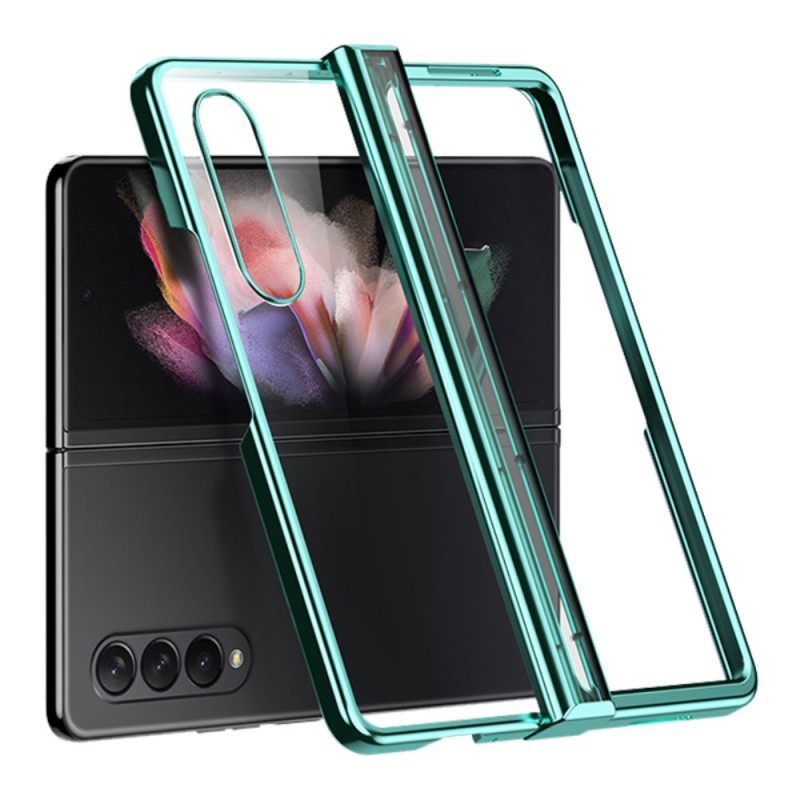 Θήκη Samsung Galaxy Z Fold 4 Διαφανές Μεταλλικό Μεντεσέ